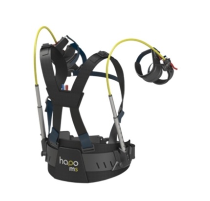 HAPO MS exoskeleton emeléskönnyítő